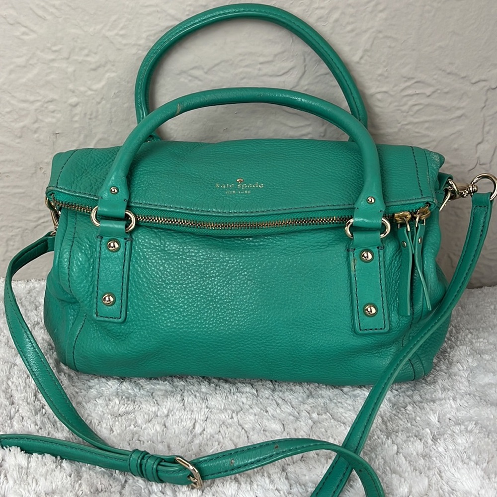 Kate Spade Cobble Hill Leslie Leather Satchel And Crossbody Bag